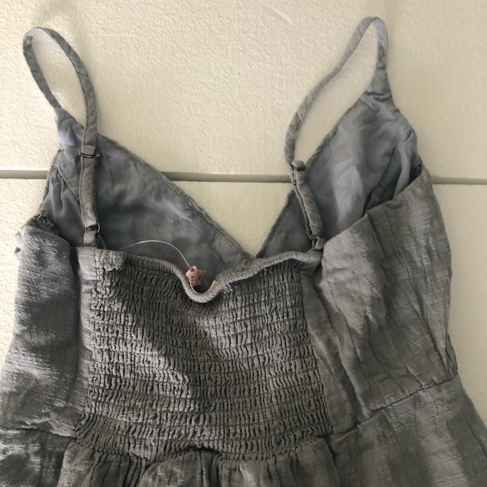 PacSun Lottie Moss light blue ruffle mini dress - Picture 11 of 14